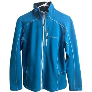 Women’s Columbia Teal Blue Full-Zip Jacket
Size - L